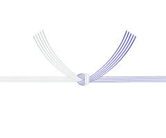 藍銀結び切り